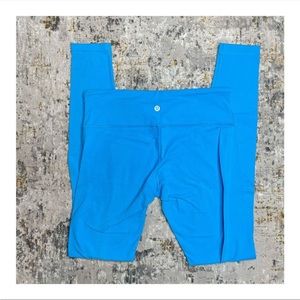 COPY - Lululemon Athletica Wunder Under Tight 28" Neon Blue 8